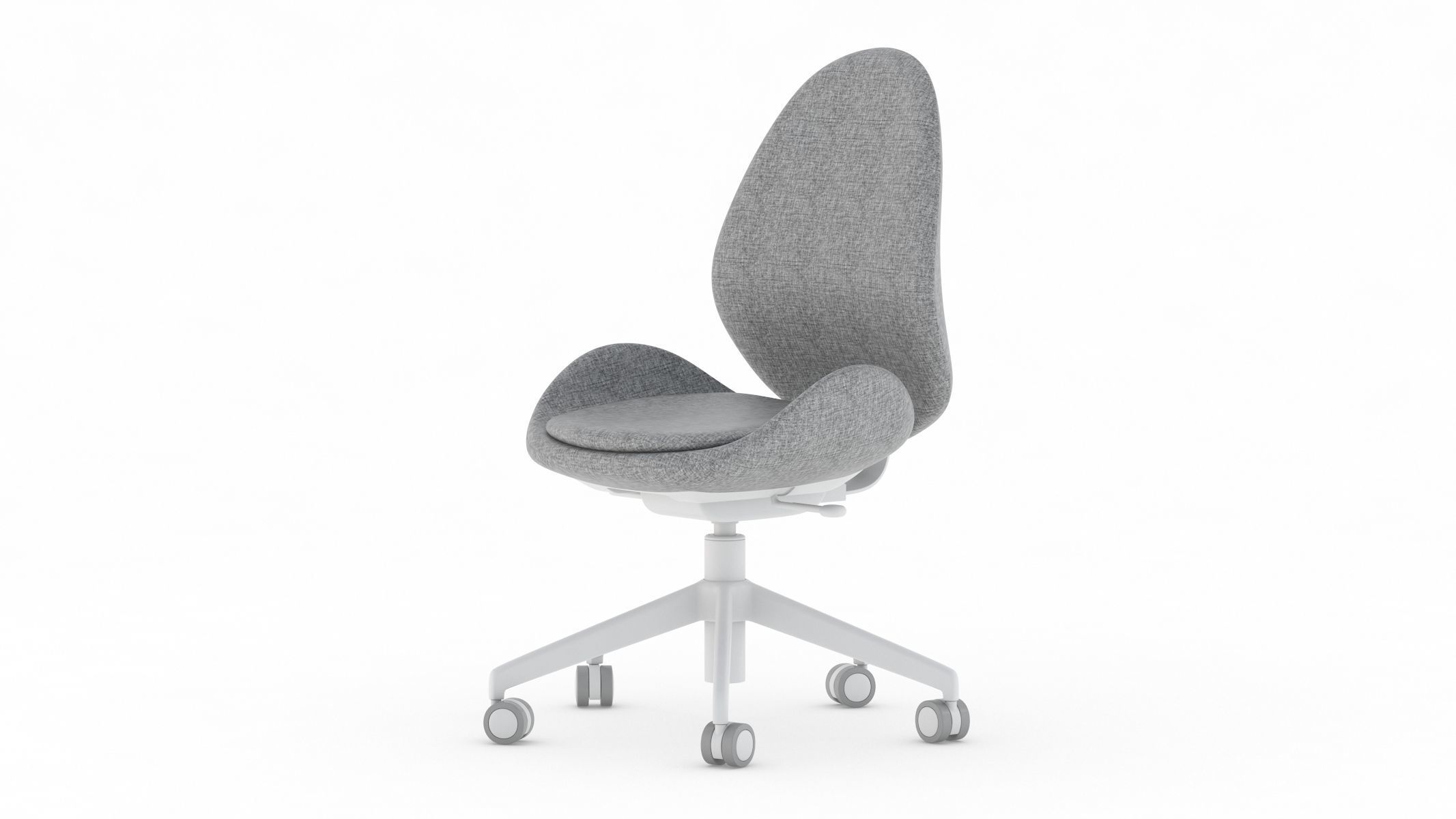 17 Office Chairs Collection 3D model_5