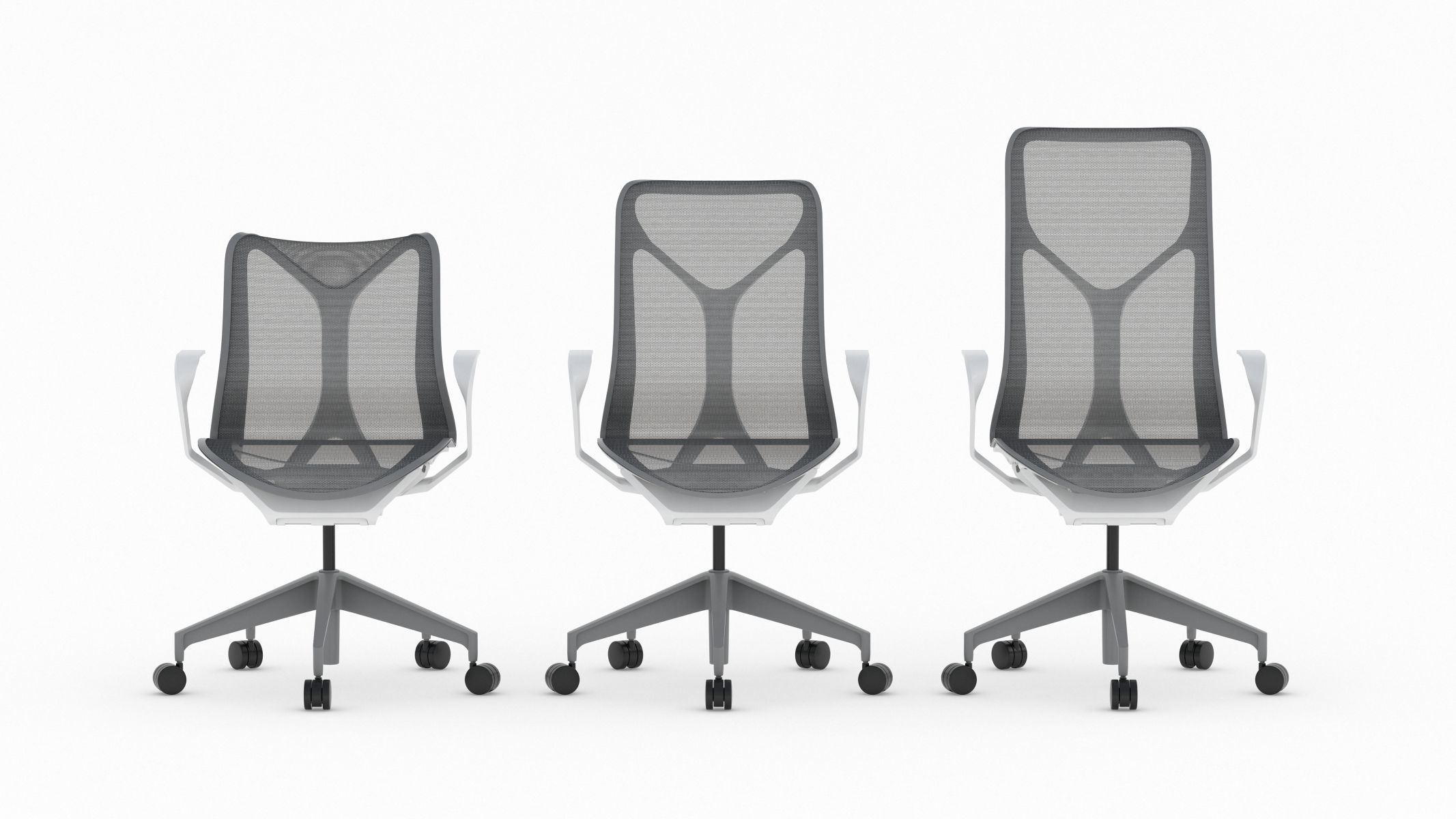17 Office Chairs Collection 3D model_15