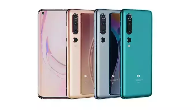 Xiaomi Mi 10 10pro mobile phone 3D model rhino modeling 3D model 3D model