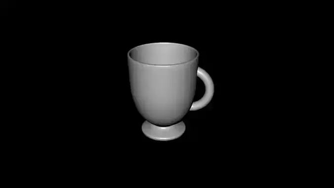 coffee cup 3D model