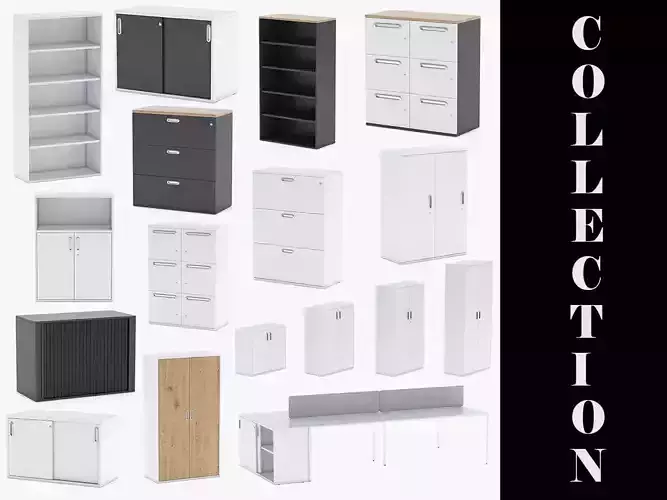 14 Storage Cabinets Collection