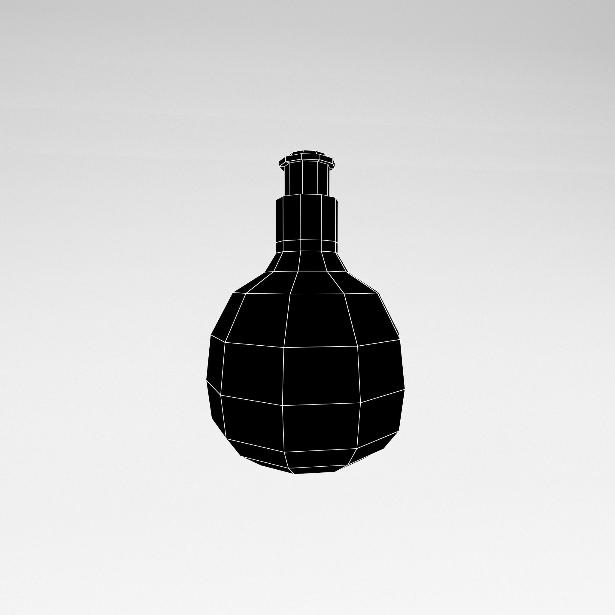 Potions v1 009 Low-poly 3D model_4