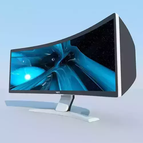 NEC CRV43 LCD Display MAX 2011 3D model