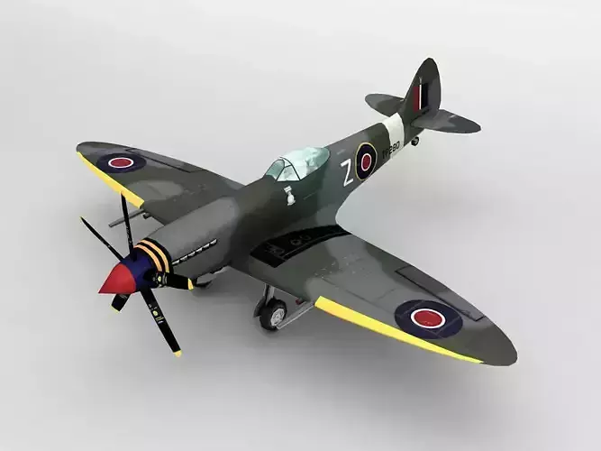 Supermarine Spitfire MK XVIII Aircraft LOW