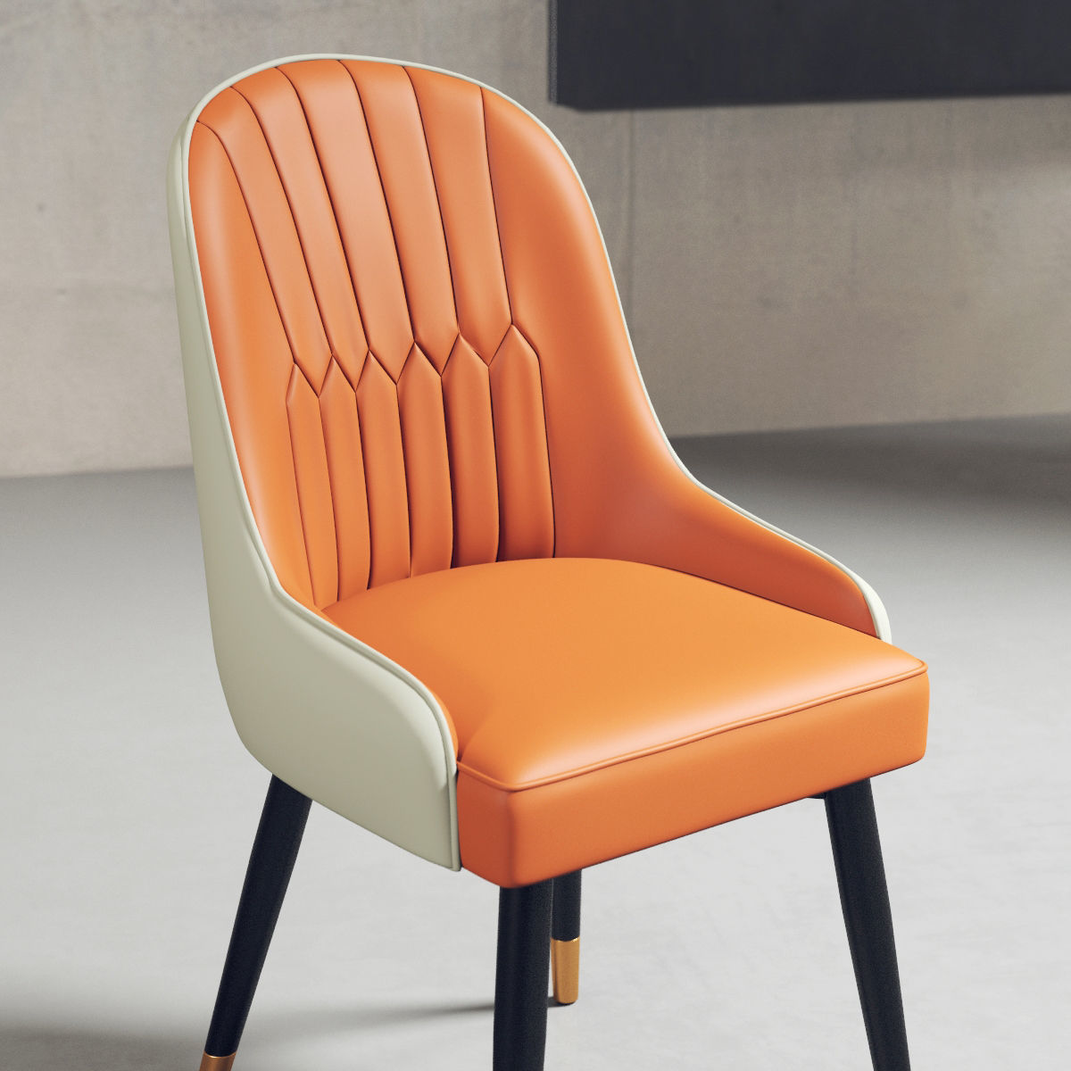 modern chair 014 3D model_3