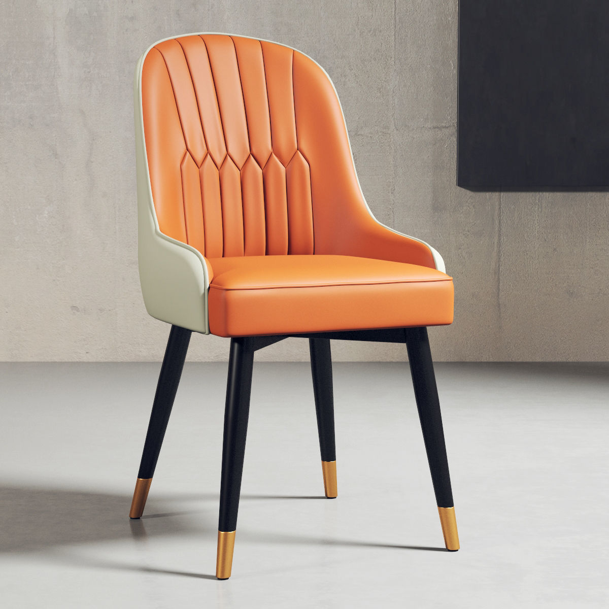 modern chair 014 3D model_2