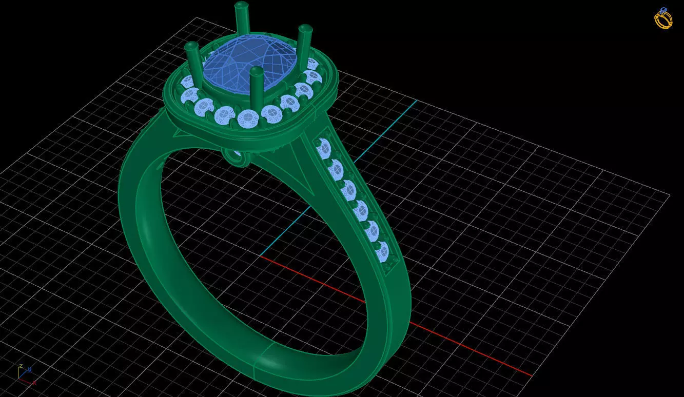 ring cute 3D model