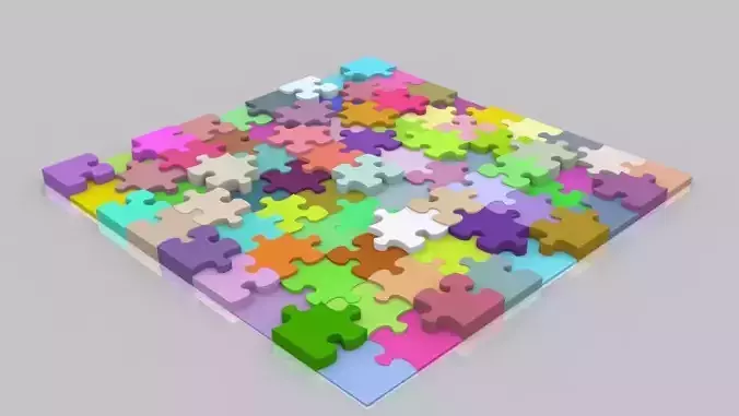 Puzzle for 3dsMax tools 3D model