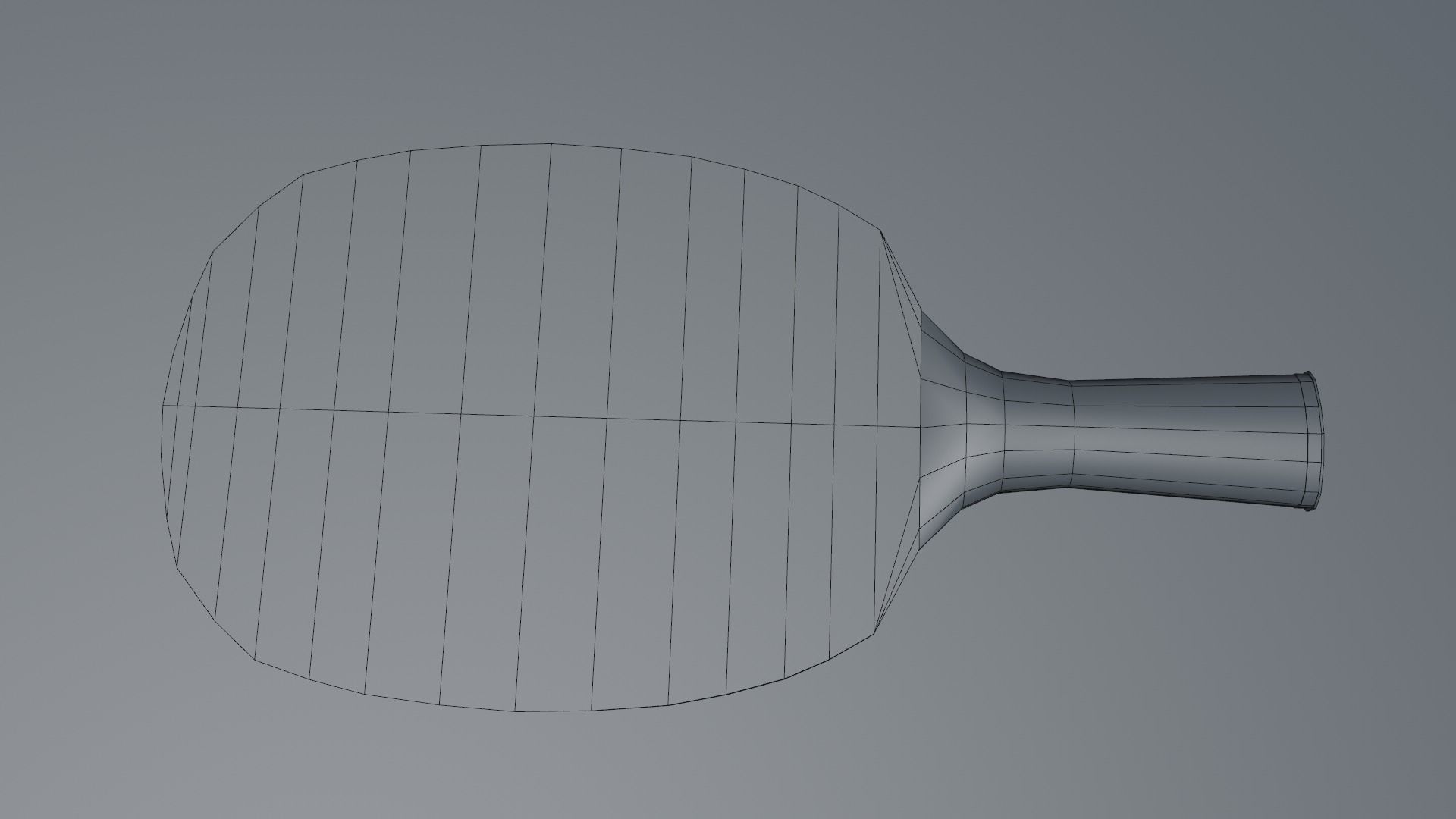 ping-pong table Low-poly 3D model_13