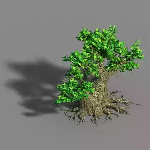 Grass Temple Village - Tree 01