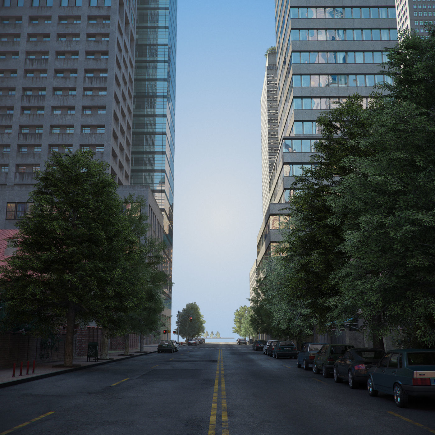 City District H14-R29 3D model_7