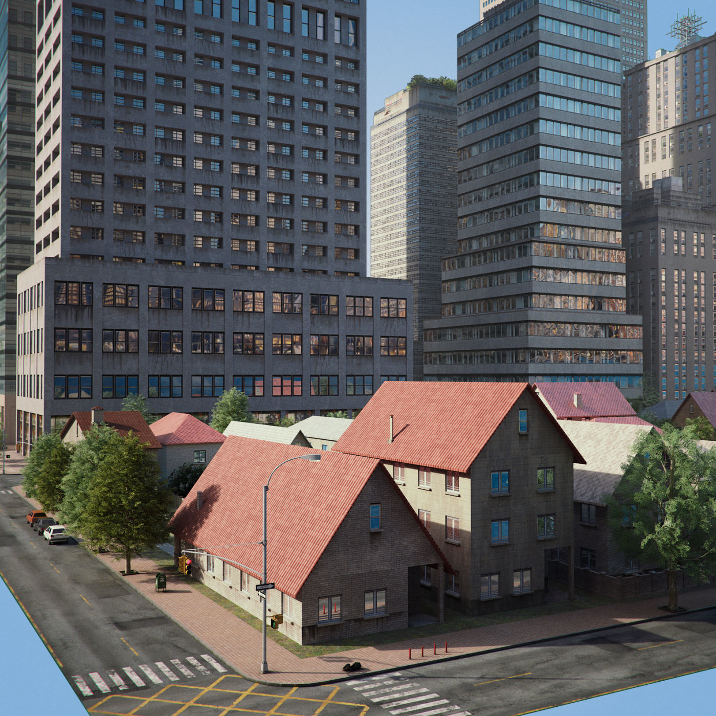 City District H14-R29 3D model_8