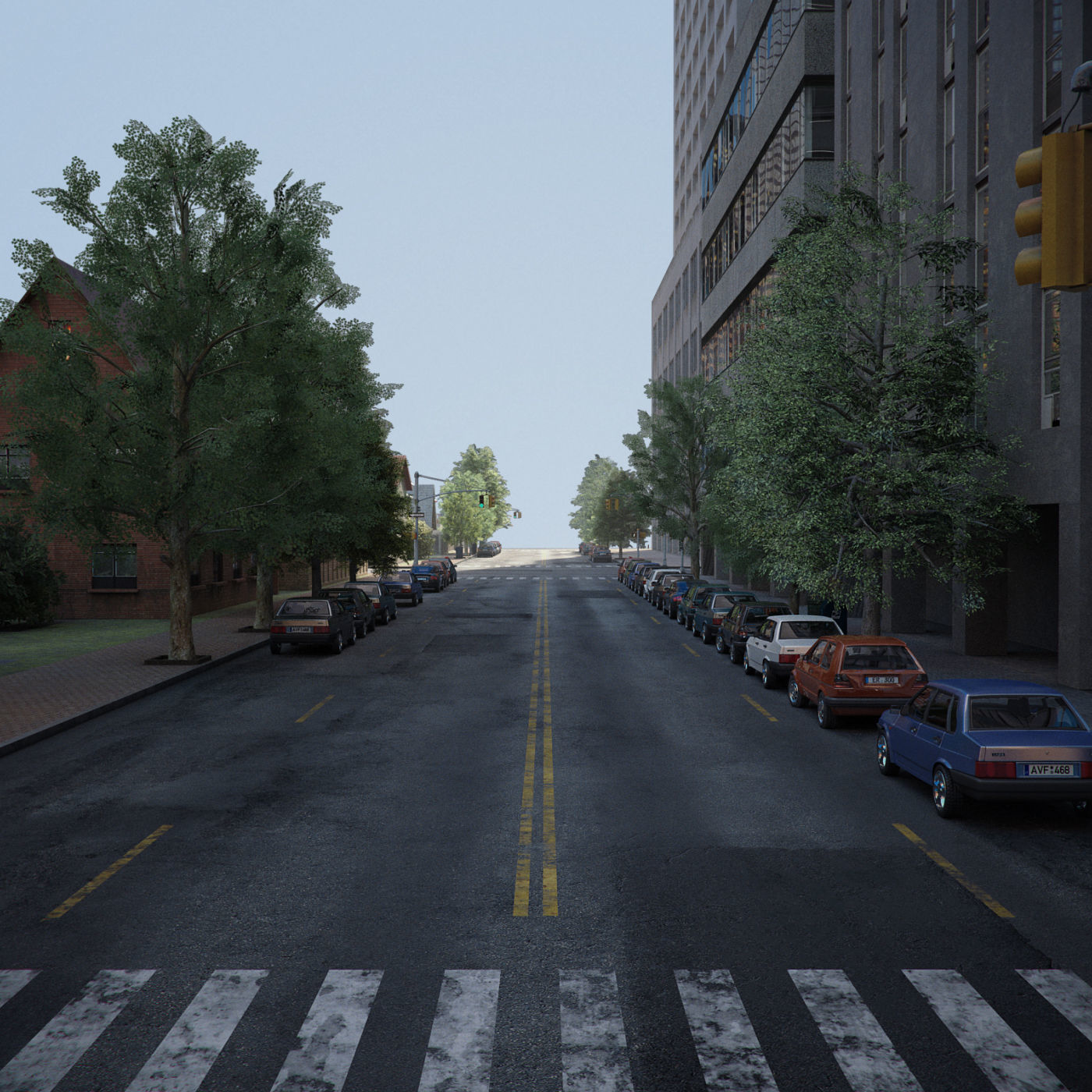 City District H14-R29 3D model_4