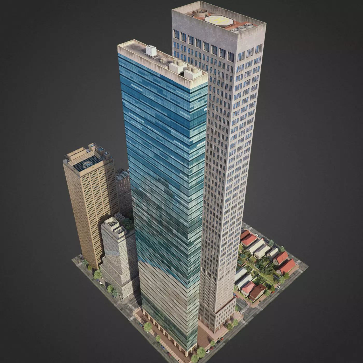 City District H14-R29 3D model_0
