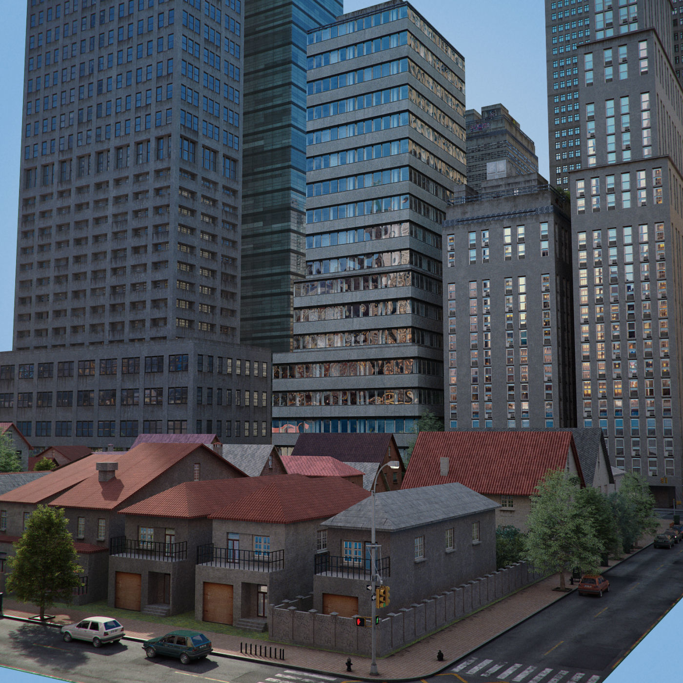 City District H14-R29 3D model_9