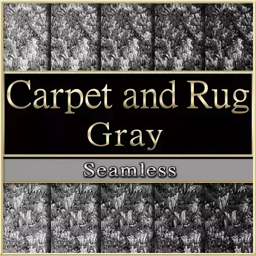 Carpet and Rug Texture Gray - Seamless Texture