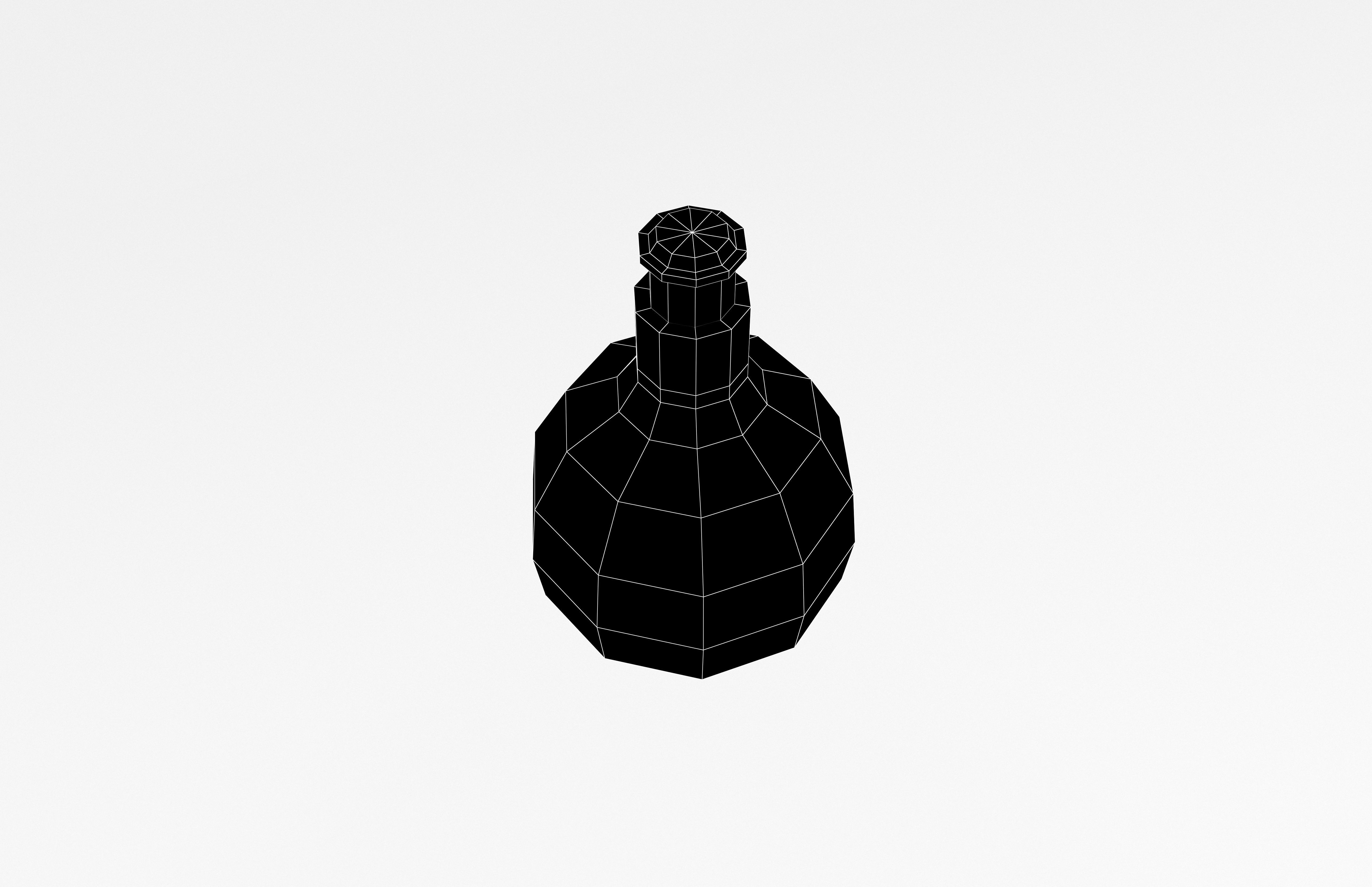 Potions v1 010 Low-poly 3D model_7