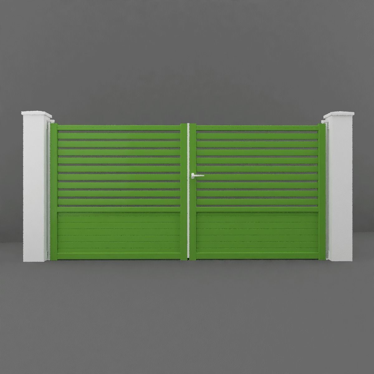 Outdoor Gate  3D model_9