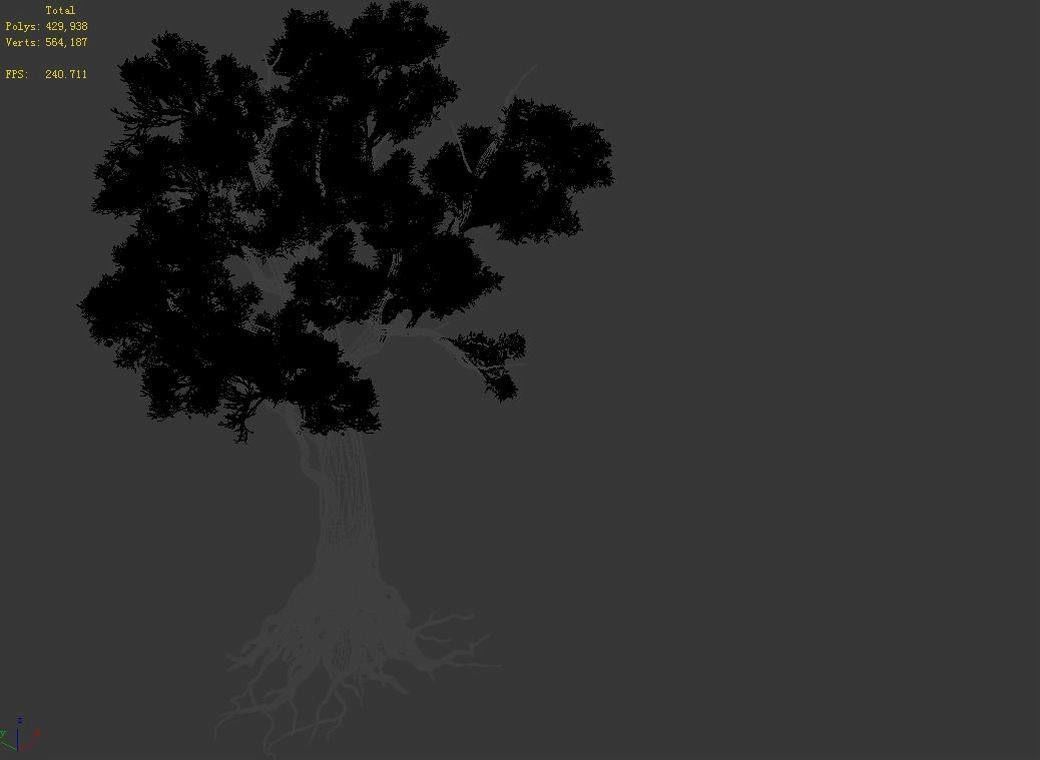 Big tree 1101 3D model_2