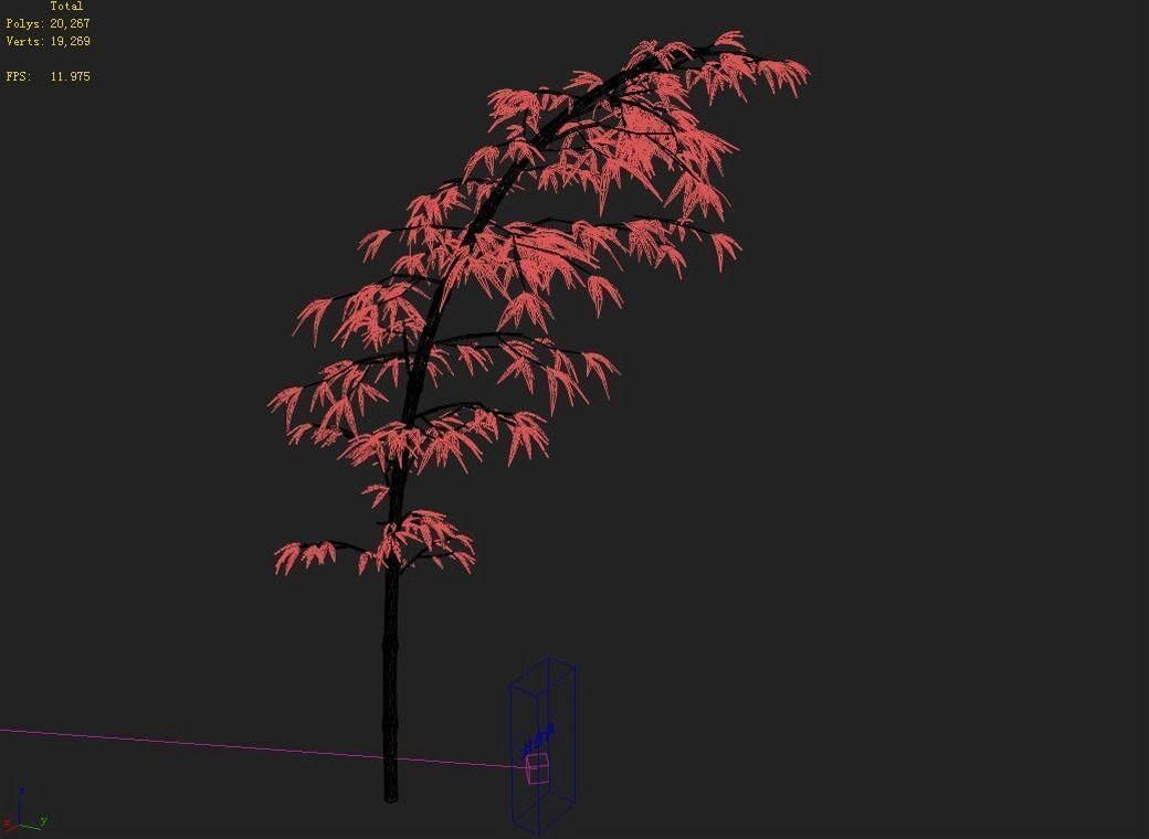 Dazhu Feng - black knot bamboo 03 3D model_8