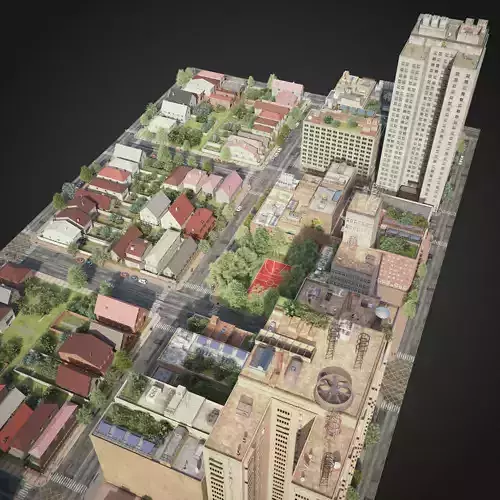 City District A4-R13 3D model