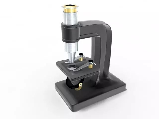 microscope 3D model_0