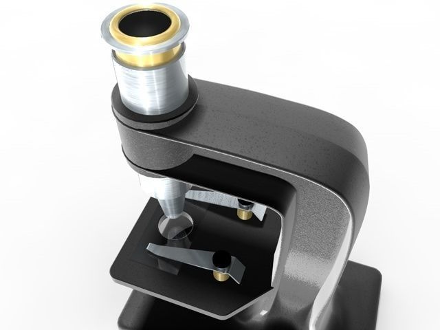microscope 3D model_3
