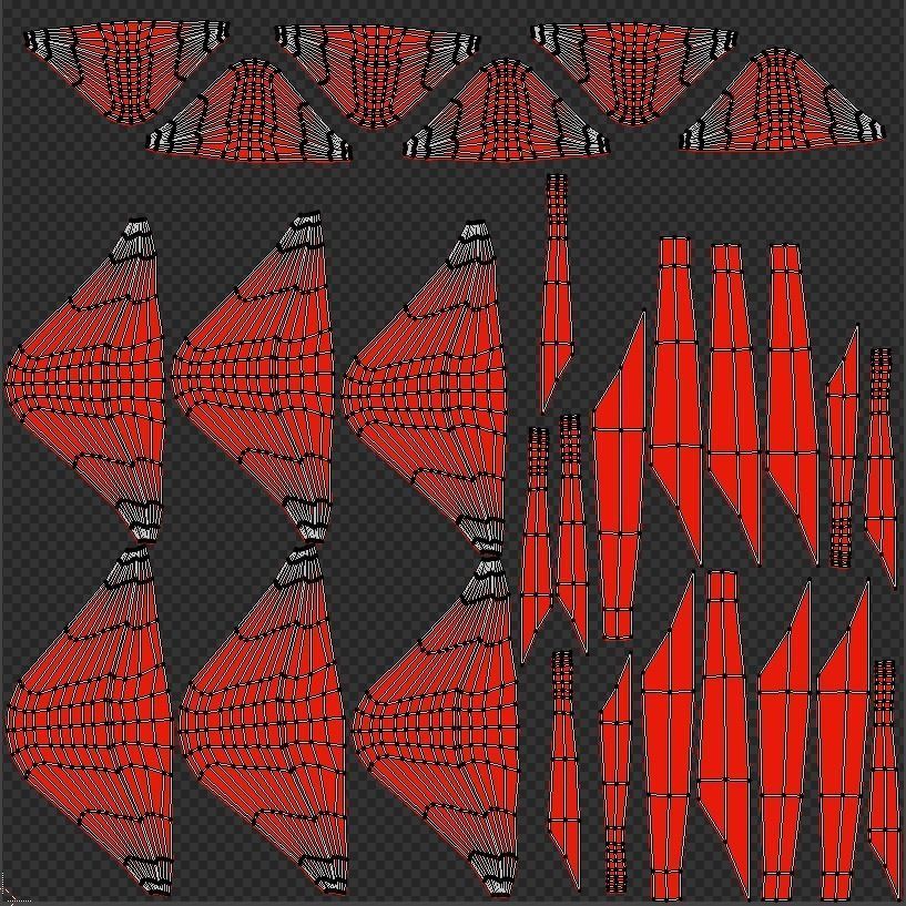 Hot Air Balloon Low-poly 3D model_7