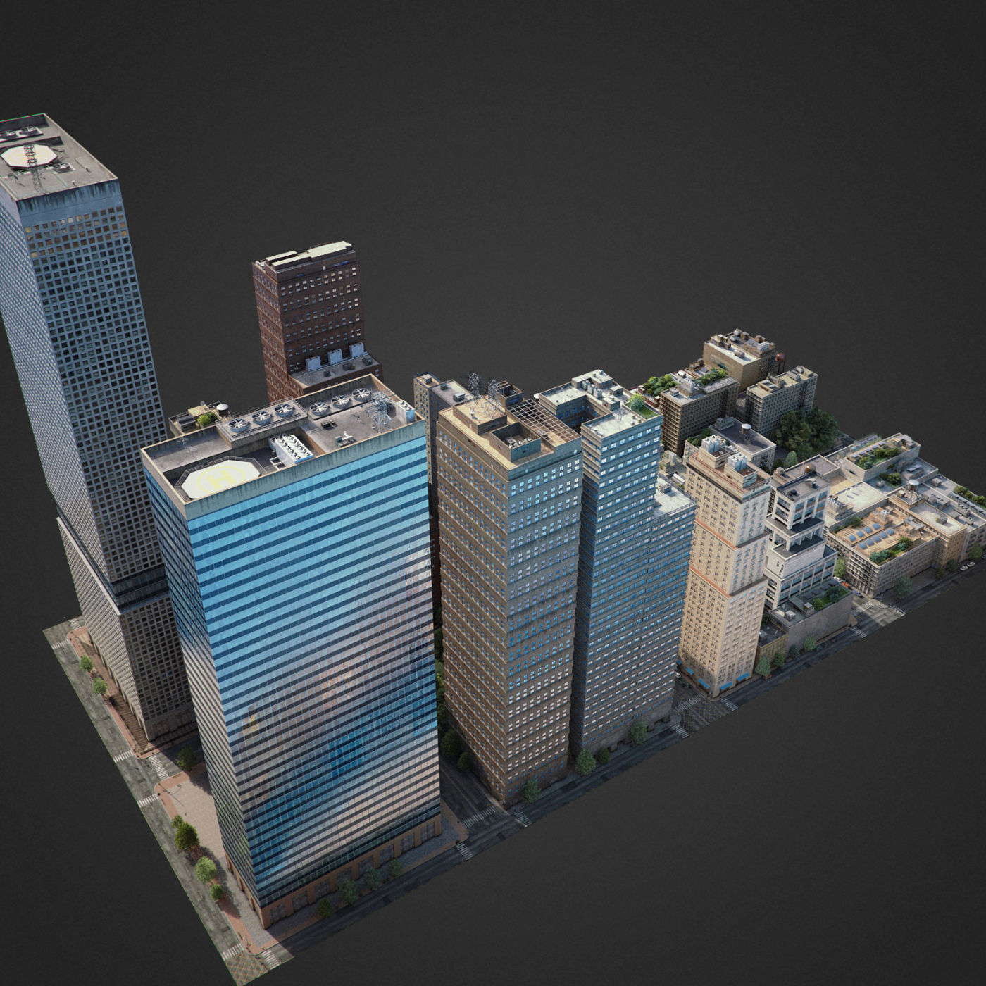 City District C2-A40 3D model_2
