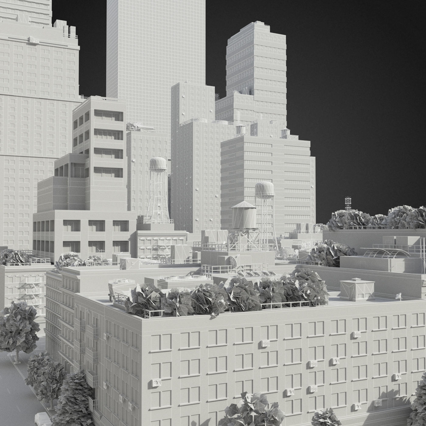 City District C2-A40 3D model_26