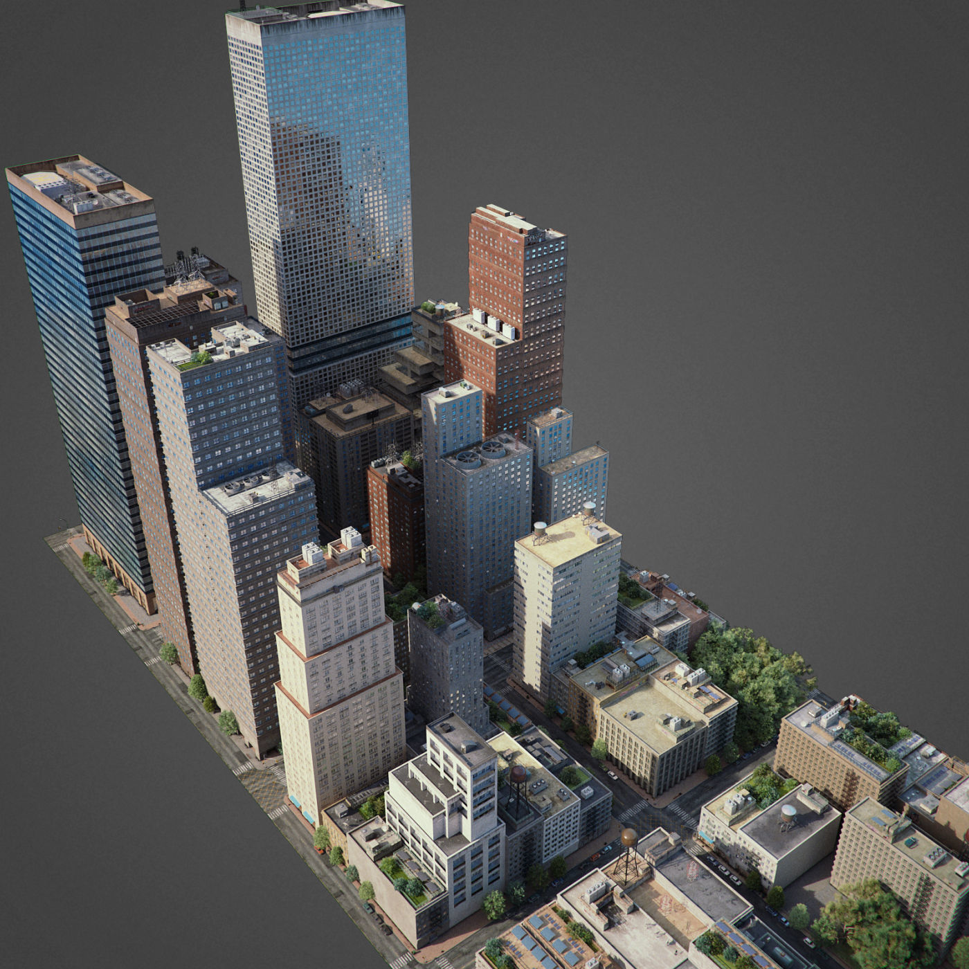 City District C2-A40 3D model_3