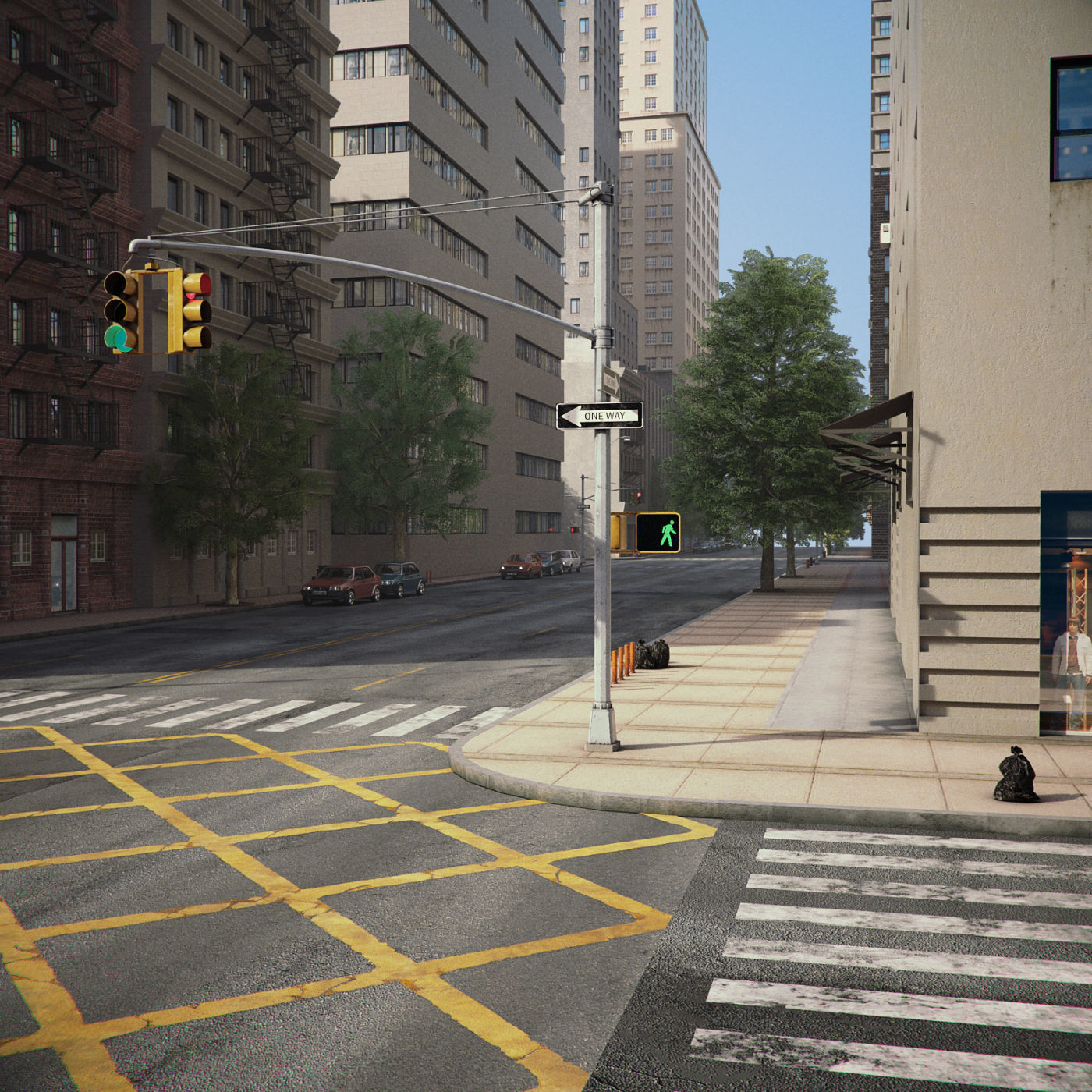 City District C2-A40 3D model_6