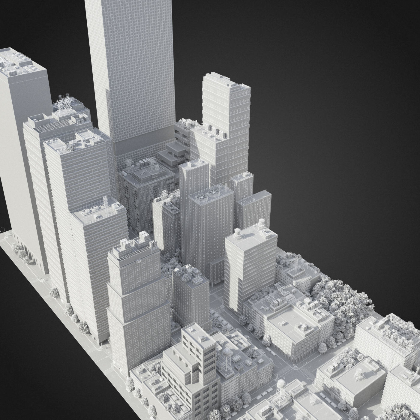 City District C2-A40 3D model_19