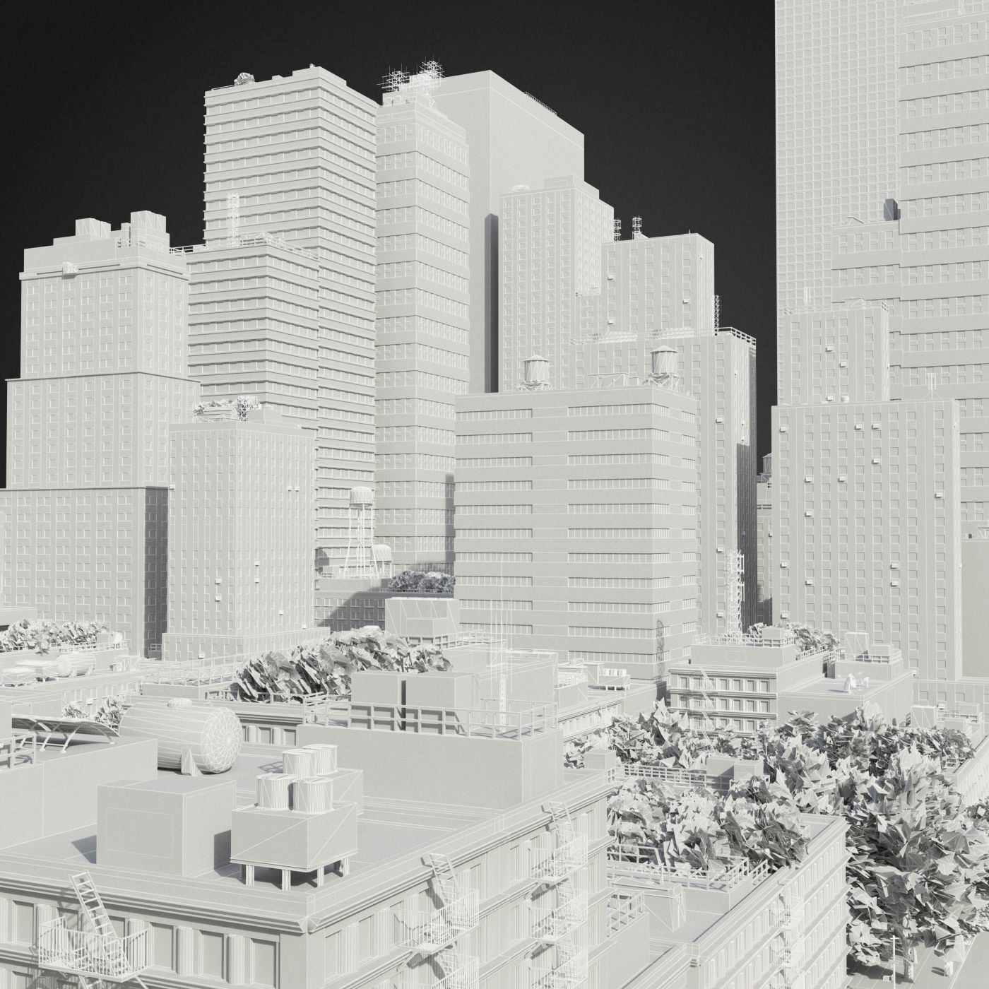 City District C2-A40 3D model_27
