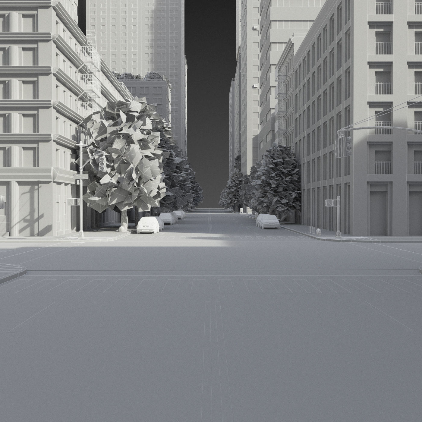City District C2-A40 3D model_21