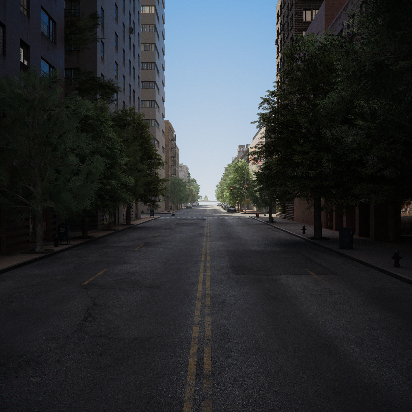 City District C2-A40 3D model_7