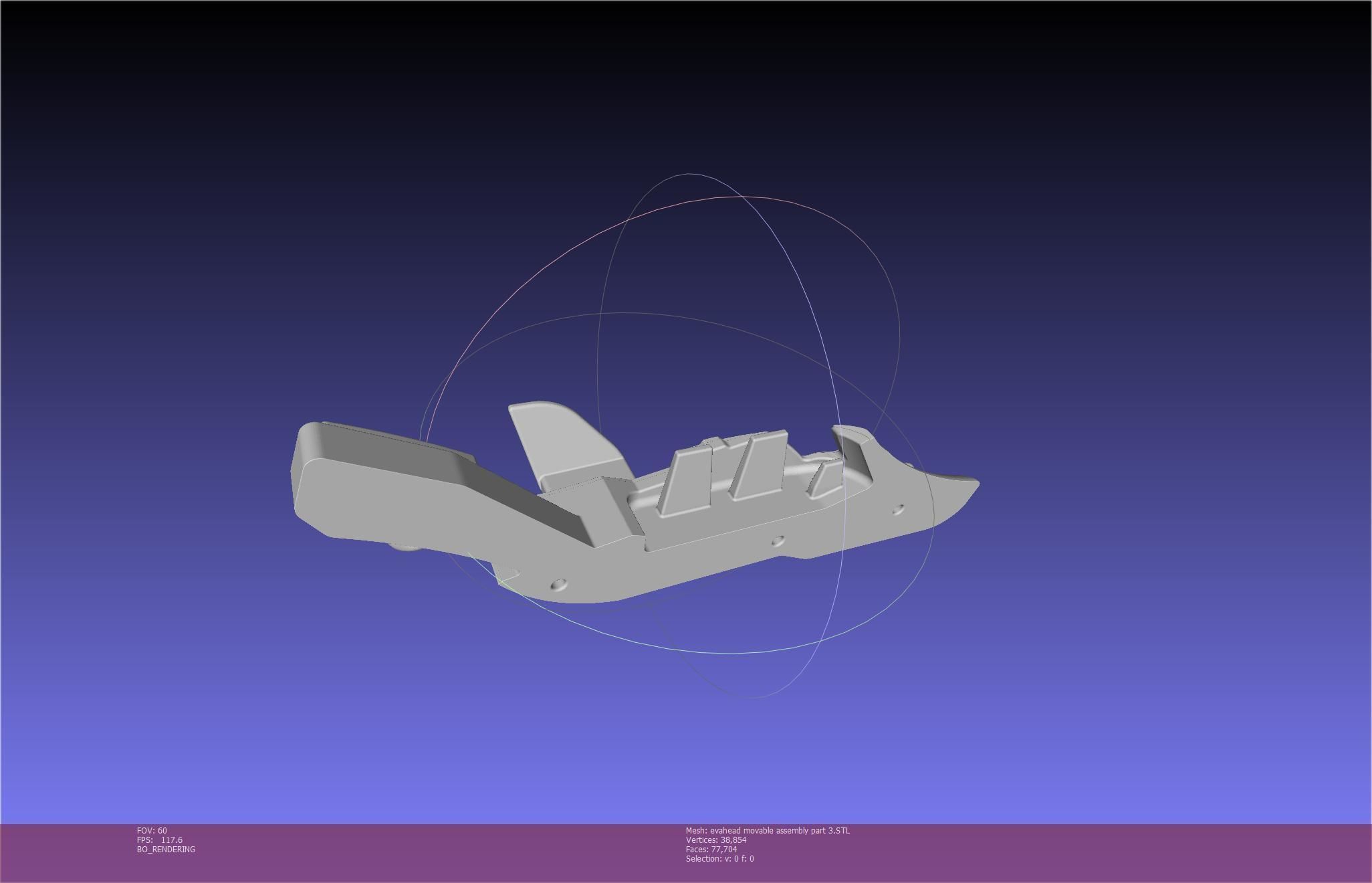 Evangelion Rebuild Unit 02 Head Replica Prinable Assembly 3D print model_104
