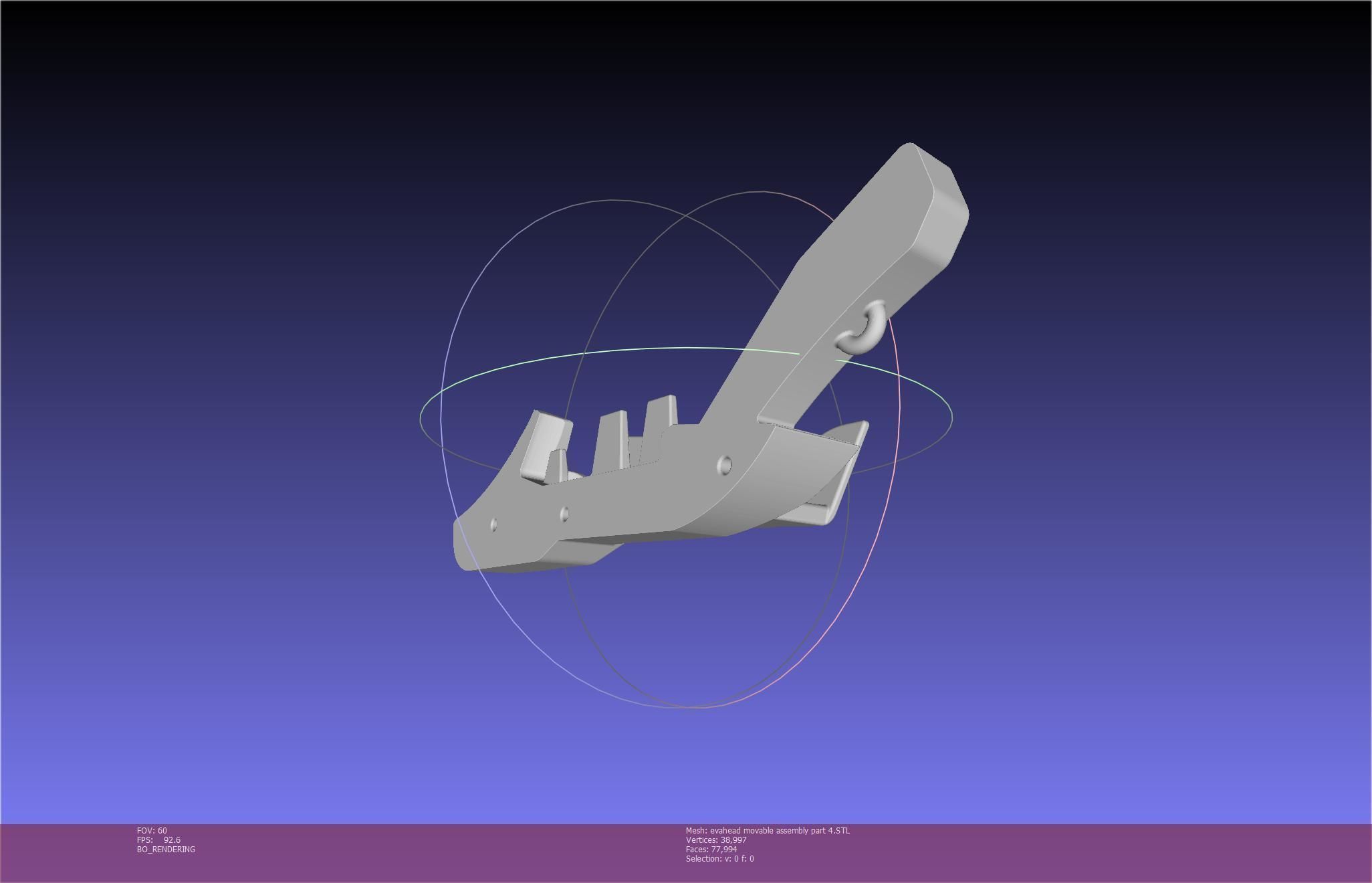 Evangelion Rebuild Unit 02 Head Replica Prinable Assembly 3D print model_110
