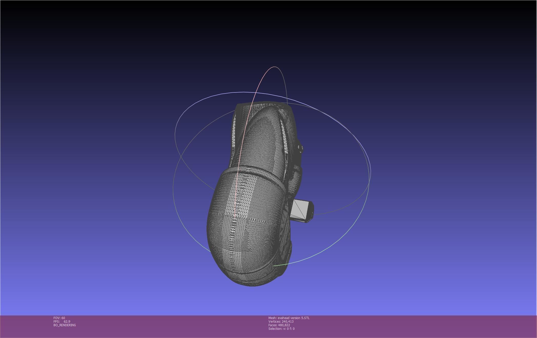 Evangelion Rebuild Unit 02 Head Replica Prinable Assembly 3D print model_9