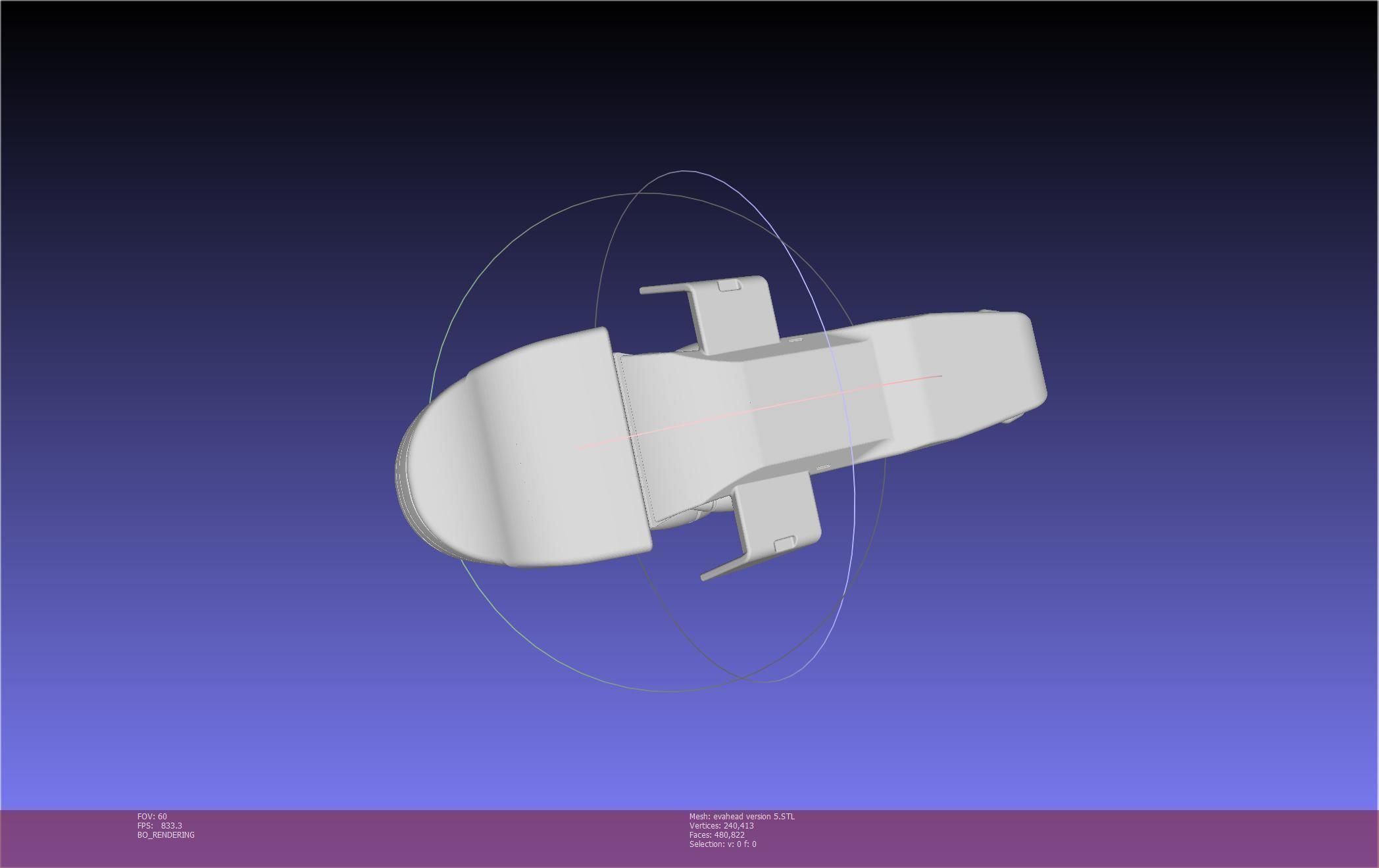 Evangelion Rebuild Unit 02 Head Replica Prinable Assembly 3D print model_32