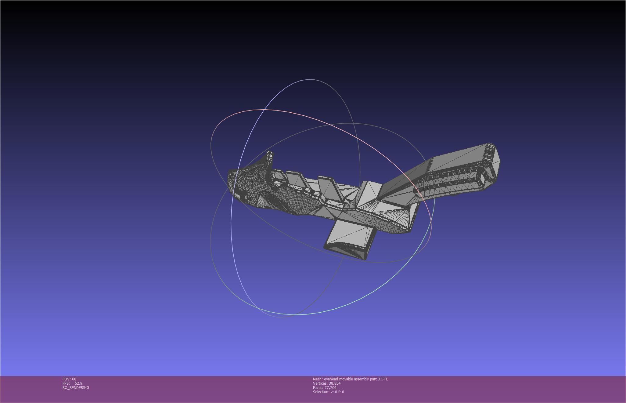 Evangelion Rebuild Unit 02 Head Replica Prinable Assembly 3D print model_102