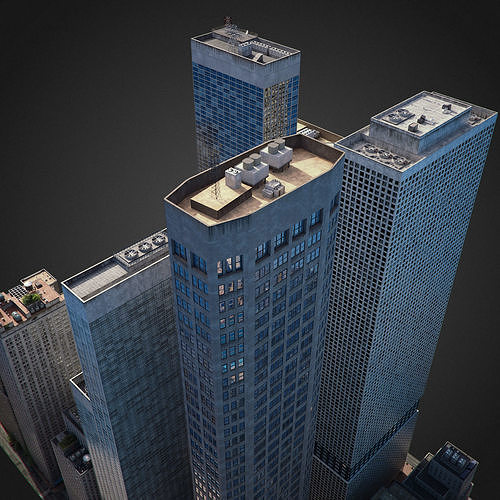 City District H9-A14 3D model 2