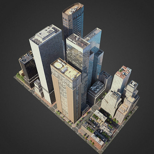 City District H9-A14 3D model 3