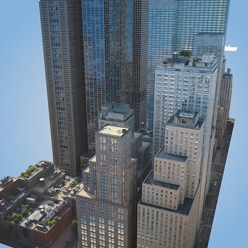 City District H9-A14 3D model 6