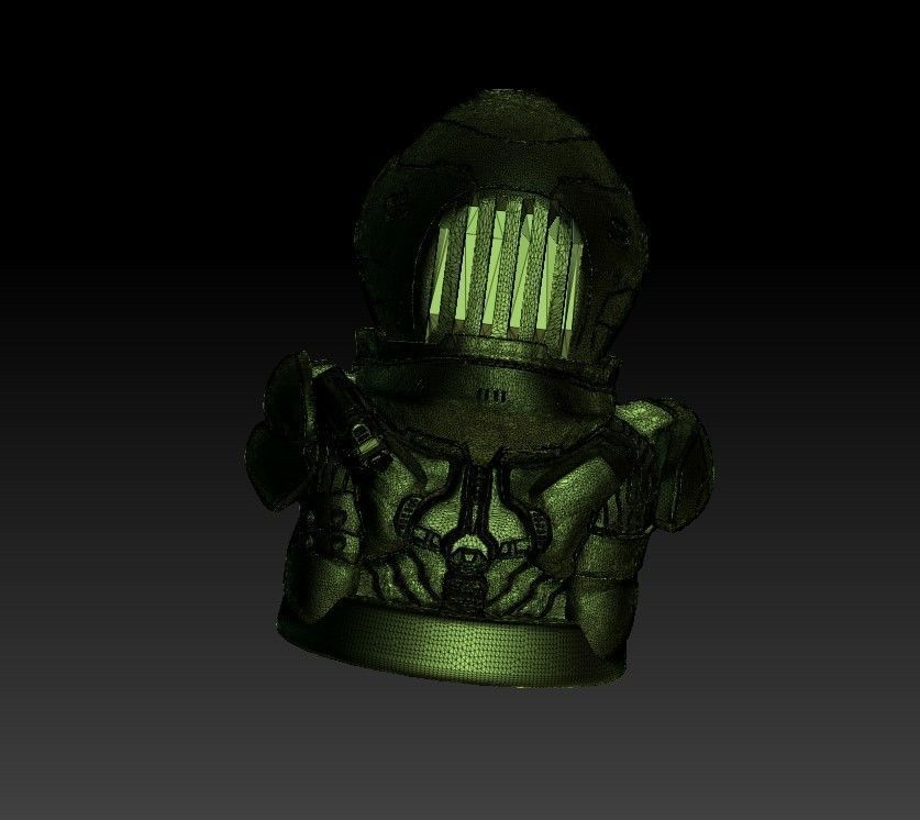 Doom Guy figure 3D print model_44