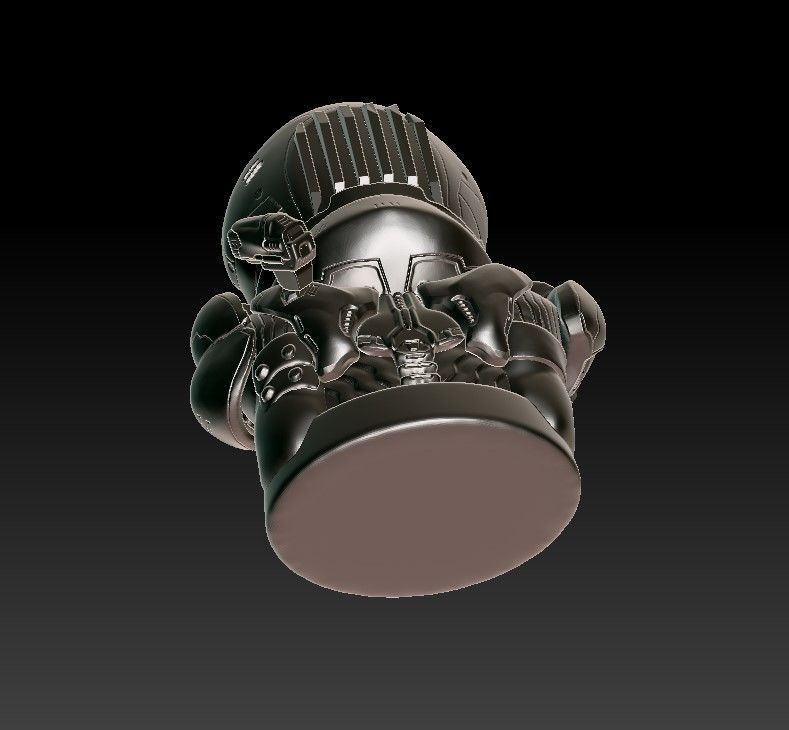 Doom Guy figure 3D print model_36