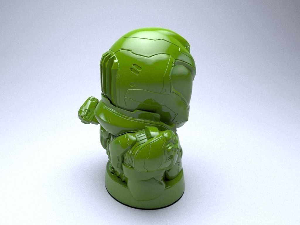 Doom Guy figure 3D print model_11