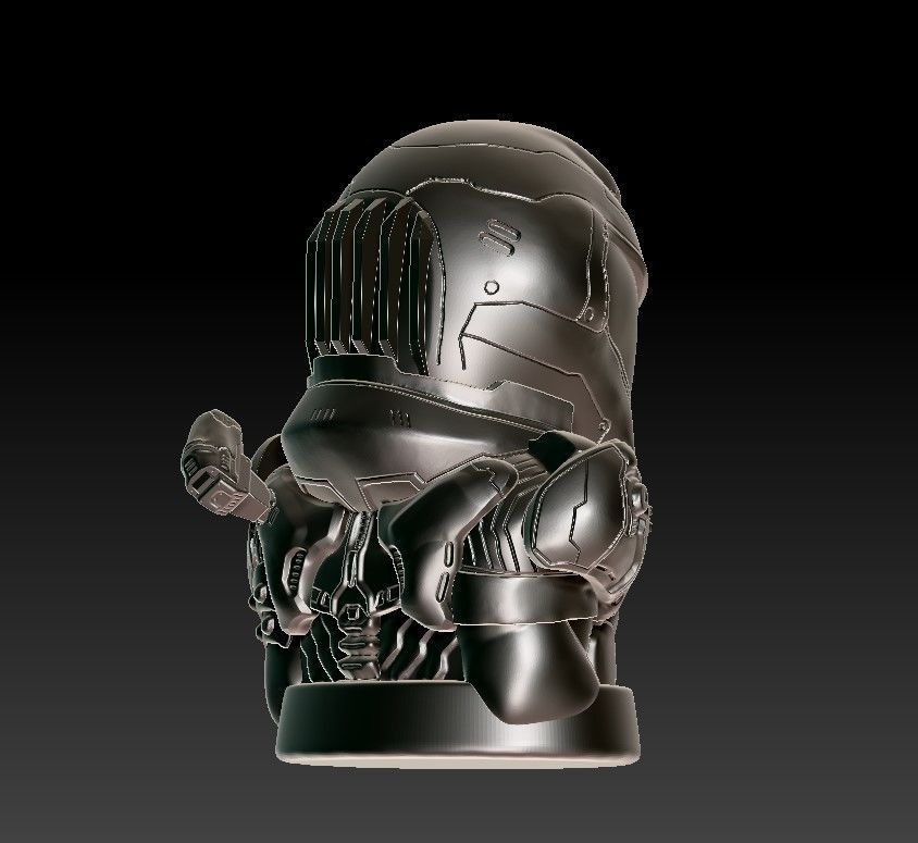 Doom Guy figure 3D print model_20