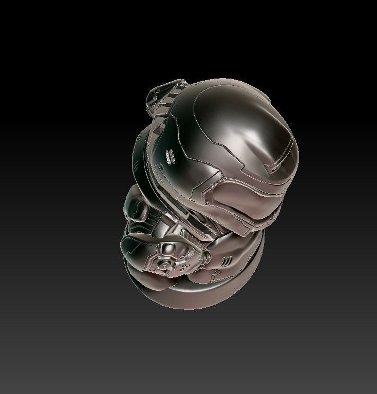 Doom Guy figure 3D print model_39