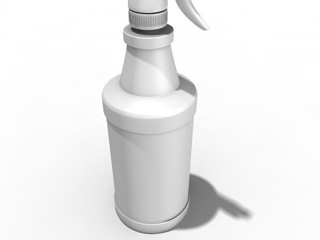 spray bottle 3D model_3